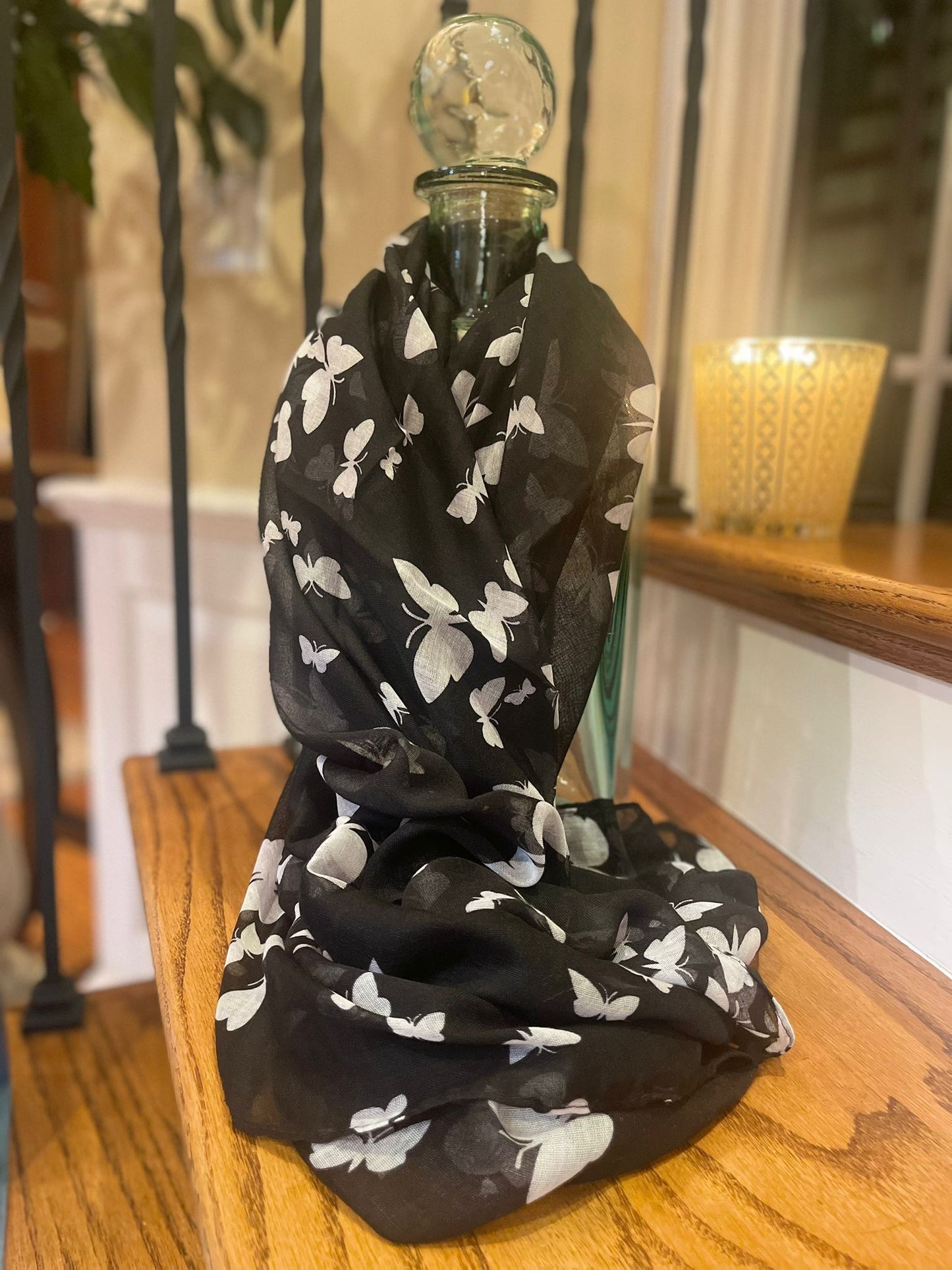 Flutterby Print Scarf