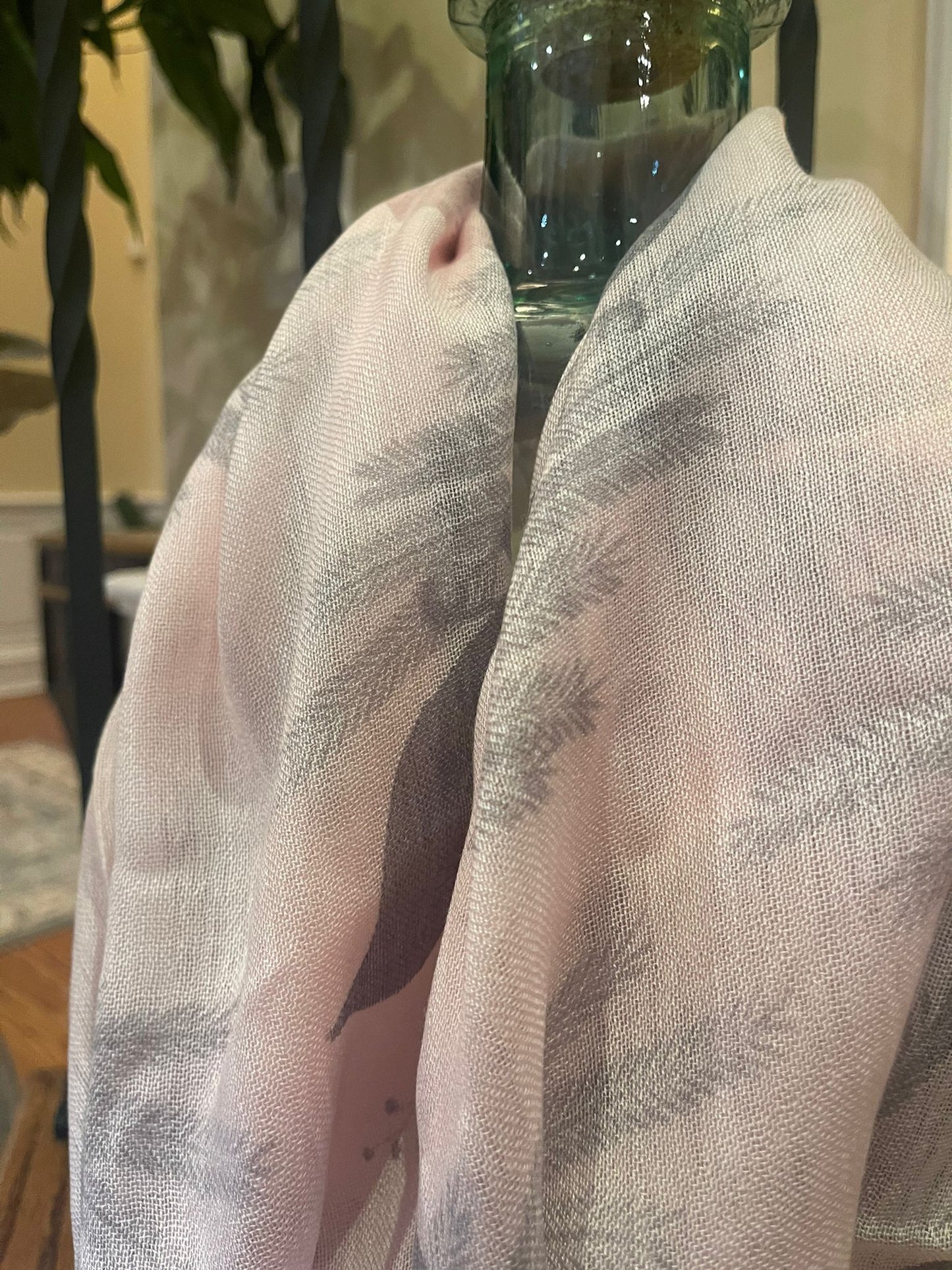 Floral Print Scarf