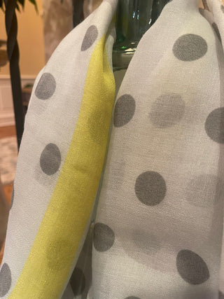 Polka dot Print Scarf