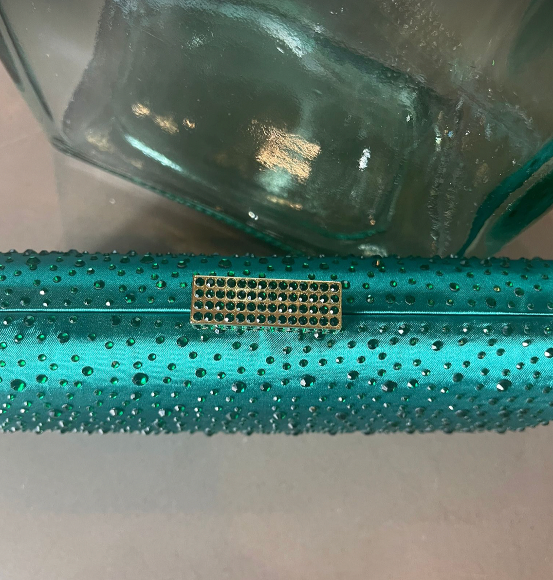 Emerald! Clutch purse